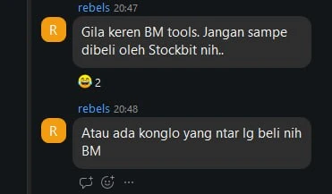 Member testimonial screenshot