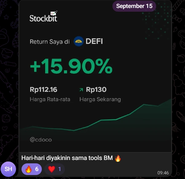 Member testimonial screenshot
