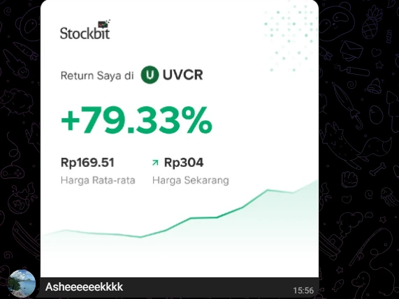 Member testimonial screenshot