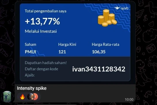Member testimonial screenshot
