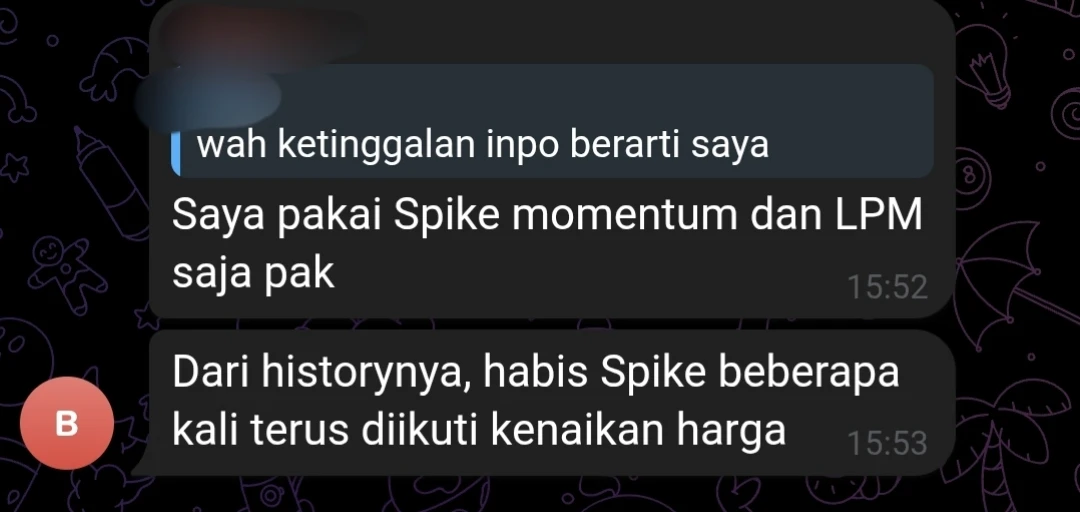 Member testimonial screenshot