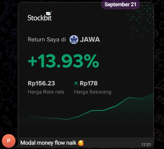 Member testimonial screenshot